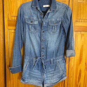 Abercrombie denim romper